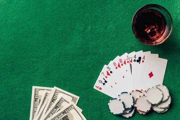 Dashboard showing live football and casino game selections